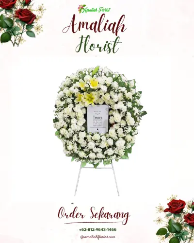 Krans Bunga Duka Cita di Intenjaya